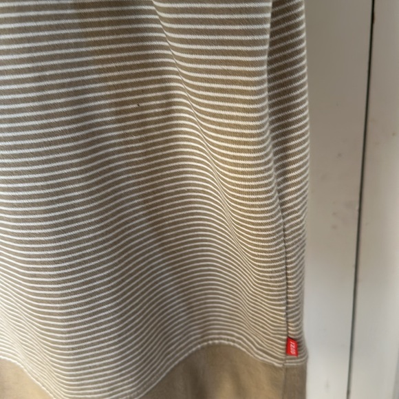 IZOD Sweat Shirt Mens Striped XXL /TTG TOP zip front - Picture 7 of 12